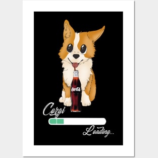 Corgi Loading Posters and Art